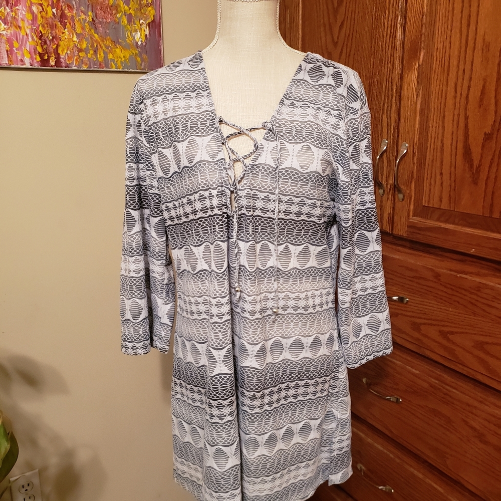 Portocruz Lacey Swim Cover-up L